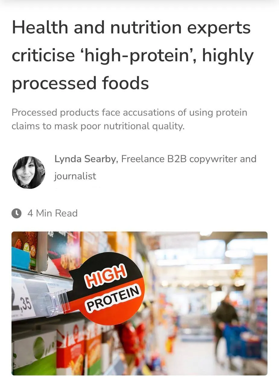 Мир помешался на протеине заявили исследователи Продукты с пометкой Protein заполнили рынок от батончиков до лапши При этом люди и без того получают избыток белка из обычной еды а лишнее организм часто не усваивает Исследования связывают чрезмерное потребление белка и ультрапереработанных протеиновых продуктов с повышенным риском рака и болезней почек Учёные называют это первым глобальным экспериментом над человечеством последствия которого только начинают изучать bankser