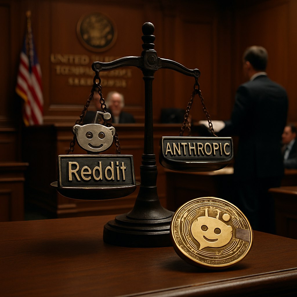 Reddit подал в суд на стартап Anthropic в Верховном суде Сан-Франциско, обвиняя компанию в незаконном сборе контента для обучения своих языковых моделей Claude без разрешения. Это судебное разбирательство подчеркивает актуальные проблемы использования данных и авторских прав в сфере ИИ, что вызывает серьезные вопросы среди технологических профессионалов и энтузиастов. Интерес к данной теме возрастает, учитывая возможные последствия для поставщиков контента и этические аспекты в обучении ИИ. #Reddit #AI #Copyright AI OFFICIAL