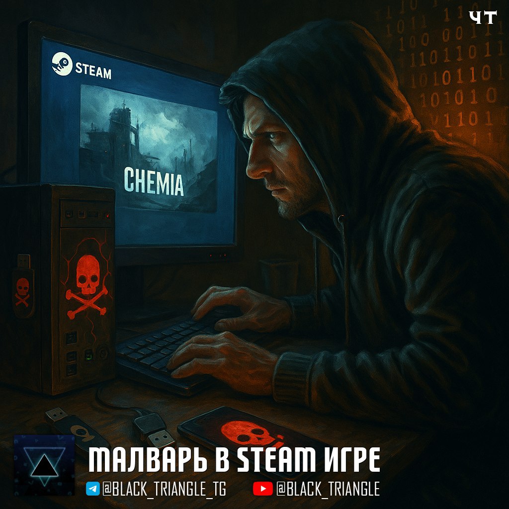 Хакер внедрил малварь в игру на платформе Steam  Хакер под ником EncryptHub осуществил взлом игры Chemia на платформе Steam, добавив вредоносное ПО, известное как HijackLoader, которое загружает инфостилер Vidar.  Всего через три часа после инцидента в игру было внедрено еще одно вредоносное приложение — Fickle Stealer, способное похищать данные пользователей из браузеров.   Скомпрометированный исполняемый файл игры выглядит легитимным для пользователей, загружающих его из Steam, что добавляет к атаке элемент социальной инженерии, который опирается на доверие к платформе.   Это уже третий случай в текущем году, связанный с внедрением малваря в Steam.   При этом пока остается неясным, как именно EncryptHub сумел внедрить вредоносные файлы в Chemia. ‍  Одна из теорий предполагает, что ему мог помочь инсайдер. Разработчики игры пока не опубликовали никаких официальных заявлений. ================   News     Soft     Gear     Links