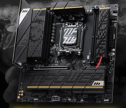 MSI анонсировала оверклокерскую материнскую плату B850MPOWER за 225 долларов Модель была представлена на выставке Computex где прямо на стенде смогла побить сразу девять мировых рекордов по разгону MSI B850MPOWER выполнена в форм факторе Micro ATX а ее ключевой особенностью является использование 8 слойной печатной платы серверного класса