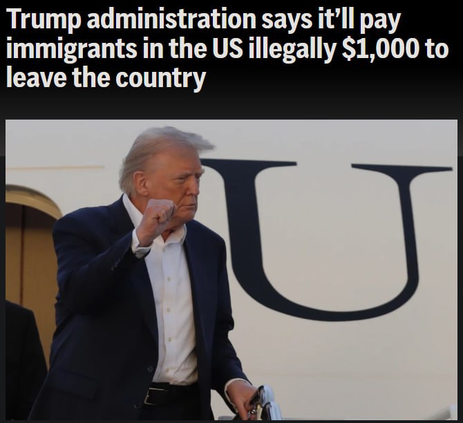 Администрация Трампа заявила, что выплатит по $1000 мигрантам-нелегалам, добровольно решившим вернуться на родину, — Associated Press. Подписывайся на «Базар» --------------------------------- YouFast VPN™ Купить крипту AML бот