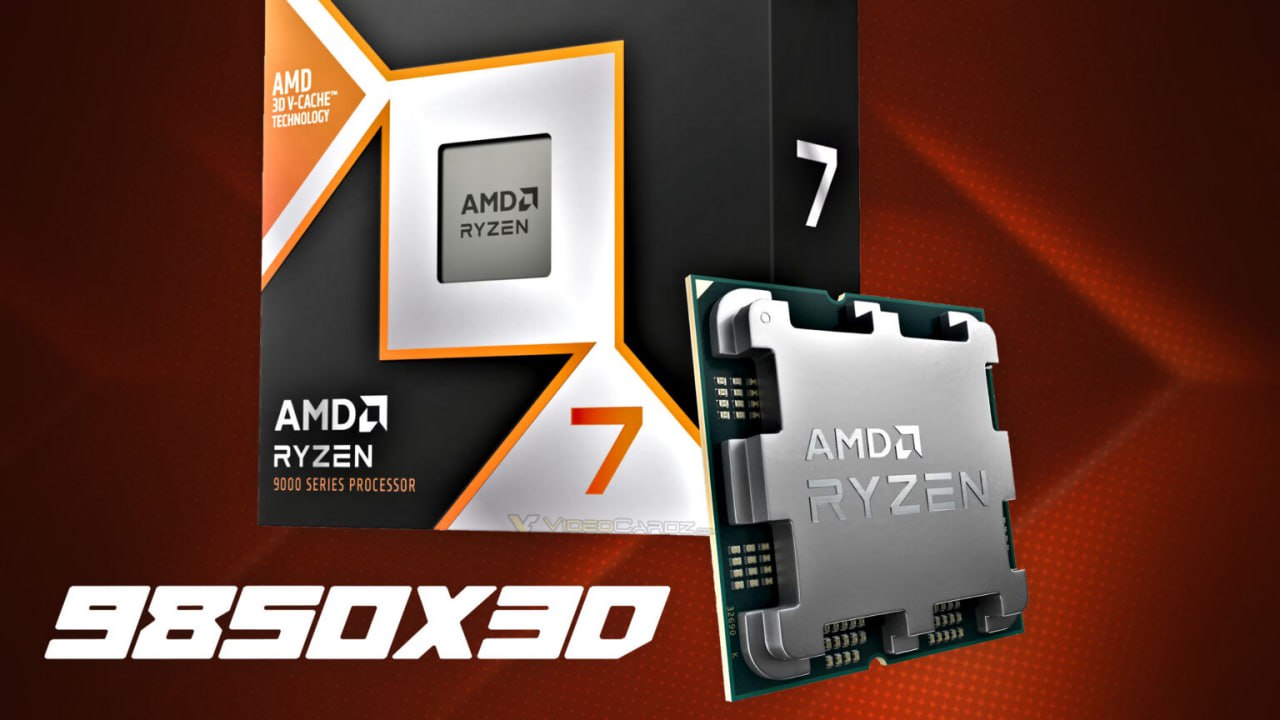 Процессор Ryzen 7 9850X3D был замечен на сайтах онлайн магазинов за 502 Пока что это самая приятная предварительная цена за лучший игровой CPU Продажи новинки стартуют 29 января 2026 года это будет новый игровой хит Ryzen 7 9800X3D тоже ничего да мне и Ryzen 7 7800X3D пойдет у меня CPU заметно дешевле и мне норм tech