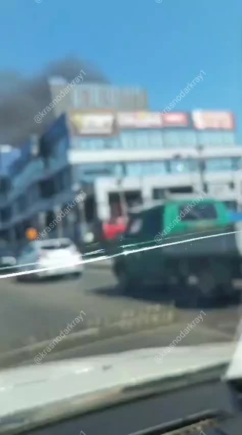 Три автобуса сгорели на стоянке в Краснодаре