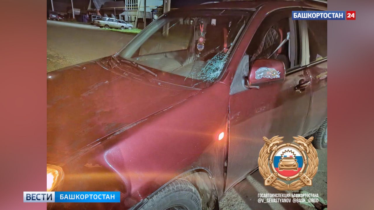 Ночью в Башкортостане насмерть сбили 24-летнюю девушку-пешехода Накануне ближе к полуночи в Зилаирском районе Башкортостана в селе Зилаир на улице Комсомольской насмерть сбили 24-летнюю девушку-пешехода. По данным пресс-службы ГИБДД по РБ, 42-летний водитель за рулем Chery Tiggo наехал на девушку, которая шла навстречу движущемуся транспорту. В результате ДТП пострадавшая от полученных травм скончалась на месте. Подписаться Сообщить новости