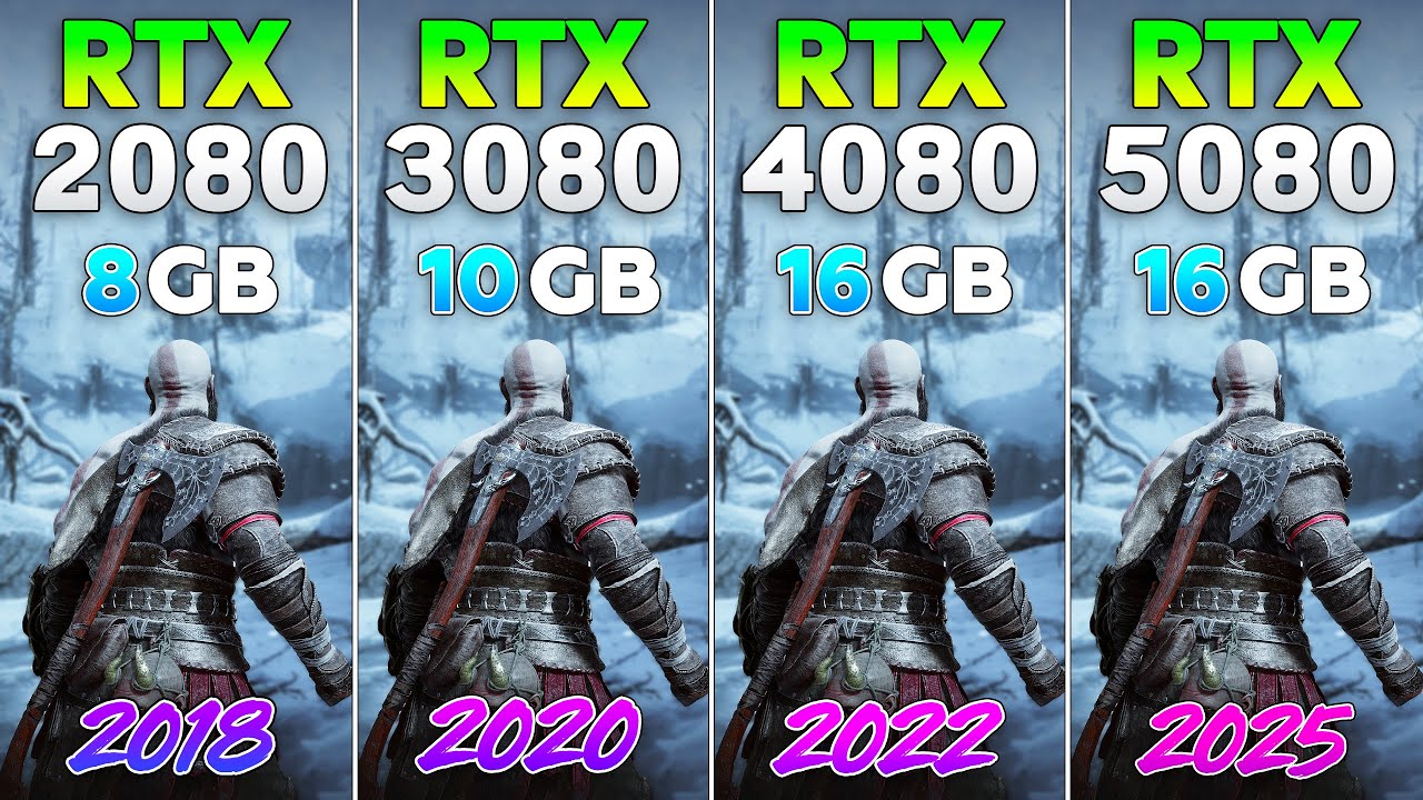 ‍#CHIP_новости  Эксперт сравнил видеокарты GeForce RTX 2080, RTX 3080, RTX 4080 и RTX 5080 в 9 играх в 2K  Тестирование провел автор YouTube-канала Testing Games на ПК с процессором Ryzen 7 9800X3D и 32 ГБ ОЗУ.   Подробнее здесь