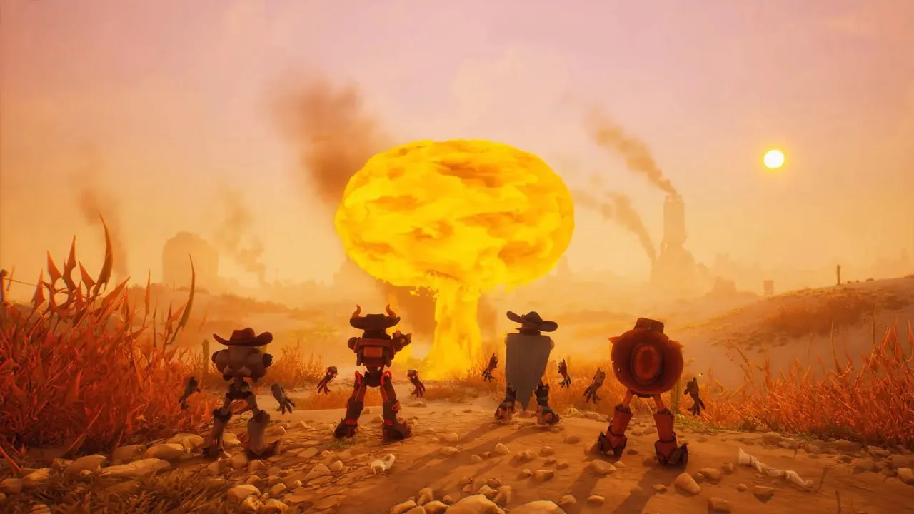 Кооперативный шутер Far Far West вышел в раннем доступе Far Far West забавная игра про ковбоев в необычном фэнтезийном мире уже успела привлечь внимание игроков и получает положительные отзывы в Steam В этом проекте пользователи отправляются на Дикий Запад с фантастическим уклоном где им предстоит выполнять задания исследовать разнообразные локации сражаться с монстрами использовать магию и добывать ценные награды Одной из ключевых особенностей игры становится необходимость слаженной командной работы а сам геймплей предлагает множество разнообразных механик Far Far West уже вышла в раннем доступе на PC Полноценный релиз версии 1 0 как ожидается состоится примерно через год