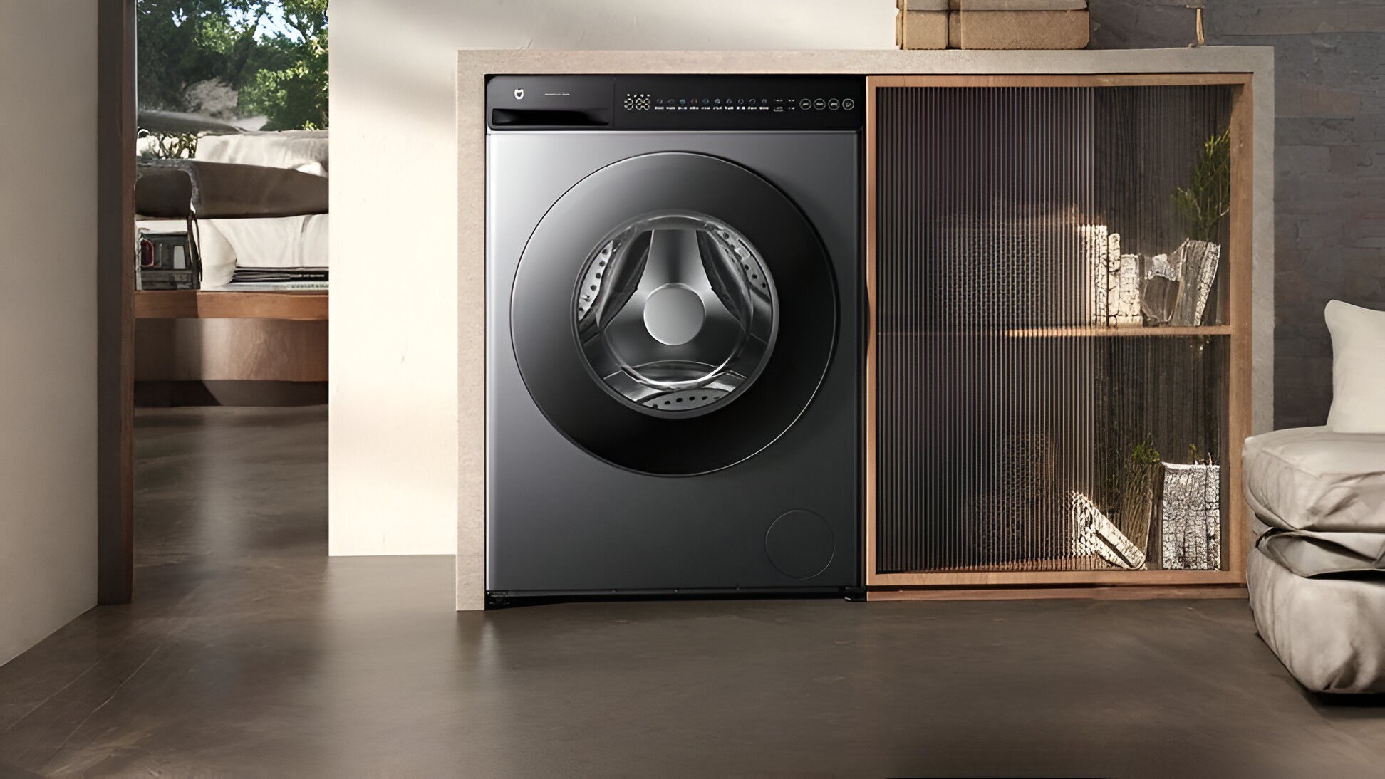 Xiaomi выпустила в продажу стиральную машину Mijia Drum Washing Machine 12KG Машинка умеет подстраивать темп стирки под количество загруженного белья и может очищать одежду от клещей путём дезинфекции горячим паром На двигатель с прямым приводом компания даёт 10 летнюю гарантию Также поддерживается интеграция в умный дом через приложение Mi Home Цена 1624 юаня 18 500 рублей rozetked me news 42761