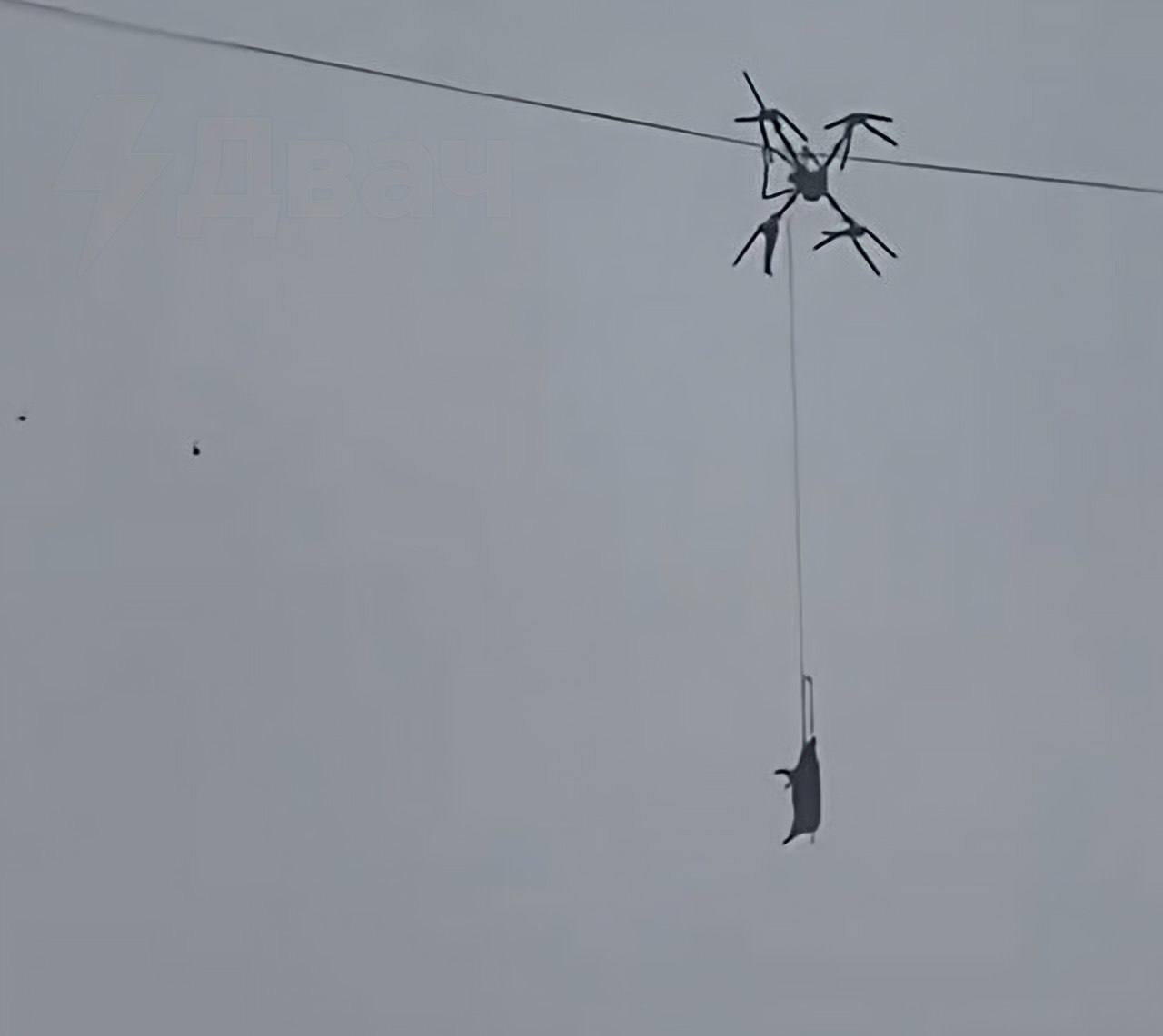 Свинья vs электричество 1 0 В Китае фермер решил сэкономить время и переправить свинью через горную деревню на дроне План был дерзкий но что то пошло не так трос коптера зацепился за высоковольтные провода и тысячи людей остались без света На место срочно выехали 12 электриков По итогу 10 ЧАСОВ её снимали оттуда и чинили электричество Свинка кстати выжила Гениально