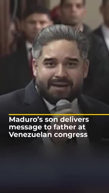 Сын Николаса Мадуро прокомментировал похищение отца и поддержку семьи