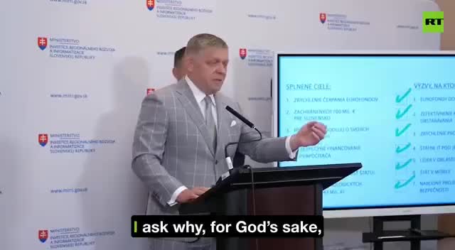 Премьер-министр Словакии Фицо о газовом контракте с 'Газпромом': 'Мы снова будем работать с Россией'