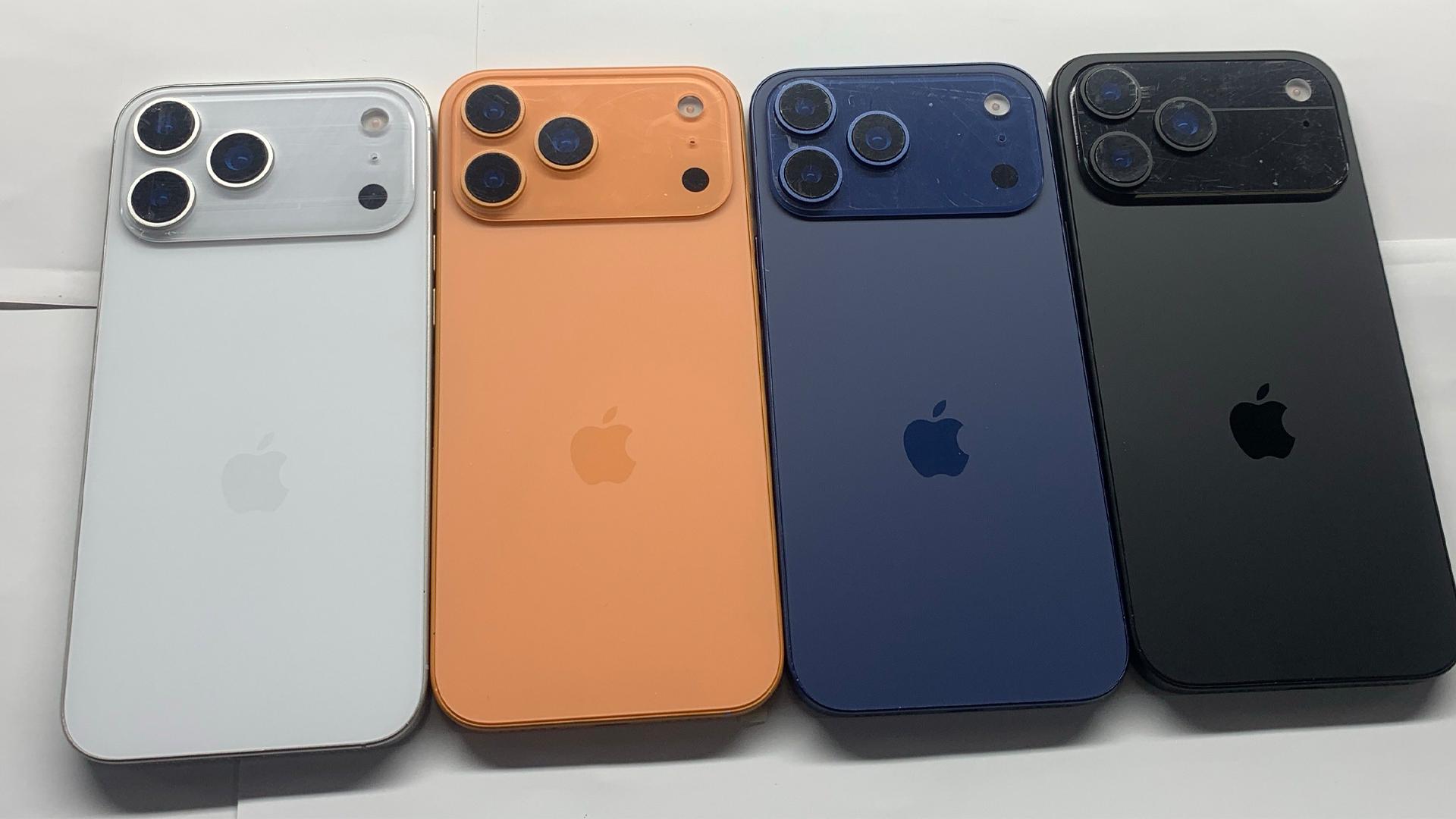 Оранжевые 17 Pro/Pro Max и другие новые iPhone появились на фото Инсайдер Сонни Диксон поделился снимками «болванок» всех новых iPhone во всех или почти всех ожидаемых цветах. Вероятно, главным новым цветом станет оранжевый. Ожидается, что iPhone 17 и 17 Air получат более спокойные оттенки, тогда как флагманские Pro и Pro Max — более насыщенные. Презентация ожидается в начале сентября. По информации Bloomberg, на неделе 8–12 числа. Больше фото: rozetked.me/news/40662