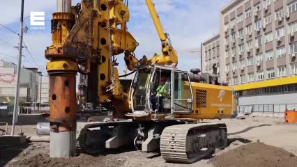 Продолжаются работы по строительству метро в Красноярске