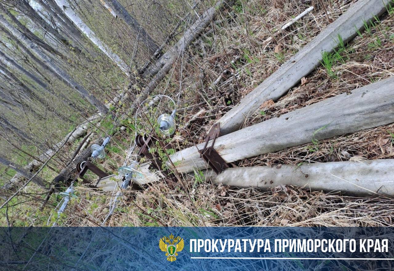 Прокуратура взяла на контроль устранение последствий аварии на электросетях в селе Андреевка Установлено, что из-за падения опор электросетей 9 мая 2025 года село Андреевка Яковлевского муниципального округа осталось без электроэнергии. В настоящее время электроснабжение обеспечивается дизель-генератором. Прокуратура проводит проверку, по итогам которой будет дана оценка своевременности выявления и замены опор. Надзорным ведомством директору филиала АО «ДРСК» внесено представление, ответственное должностное лицо вызвано в прокуратуру для возбуждения дела об административном правонарушении по ст. 9.11 КоАП РФ нарушение правил устройства электроустановок, эксплуатации электроустановок . Вопросы фактического восстановления прав граждан поставлены на контроль.
