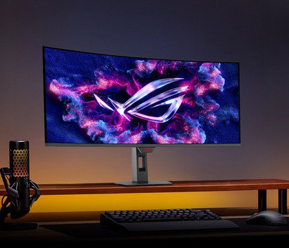 ASUS представила 34-дюймовый игровой монитор ROG Strix OLED XG34WCDG с кривизной 1800R Устройство получило поддержку технологий искусственного интеллекта, а также встроенный датчик Neo Proximity Sensor для защиты экрана от выгорания. ASUS ROG Strix OLED XG34WCDG получил 34-дюймовый изогнутый экран с разрешением 3440 × 1440 пикселей и частотой обновления изображения 175 Гц. Читать далее