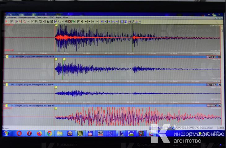 В Крыму произошло землетрясение У берегов Крыма в 9 47 произошло землетрясение с магнитудой 4 8 Об этом сообщает Евразийский сейсмический центр ЧИТАЙТЕ ТАКЖЕ Сейсмологи рассказали чем уникально недавнее землетрясение в Ялте Очаг залегал на глубине 10 километров При этом подземные толчки фиксировались на расстоянии 78 километров от Керчи Читайте новости Крыма первыми в нашем Telegram канале и даже когда не работает мобильный интернет в национальном мессенджере MAX Подробнее