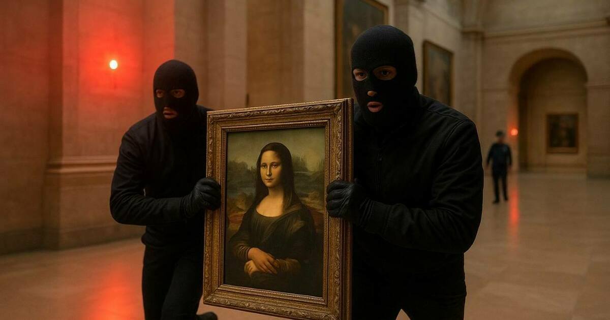 Парижские полицейские нашли вещи которые использовали грабители во время проникновения в Лувр На месте происшествия нашли две шлифовальные машины газовую горелку ёмкости с бензином перчатки рации и одеяло Недалеко от музея обнаружили жёлтый жилет который принадлежал одному из преступников Он использовал его чтобы прикинуться рабочим На похищение бесценных предметов у преступников ушло четыре минуты Злоумышленники проникли в здание со стороны набережной Сены где велись строительные работы Для этого они использовали автовышку