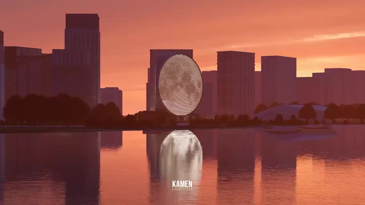 В Казани планируется офис в форме луны