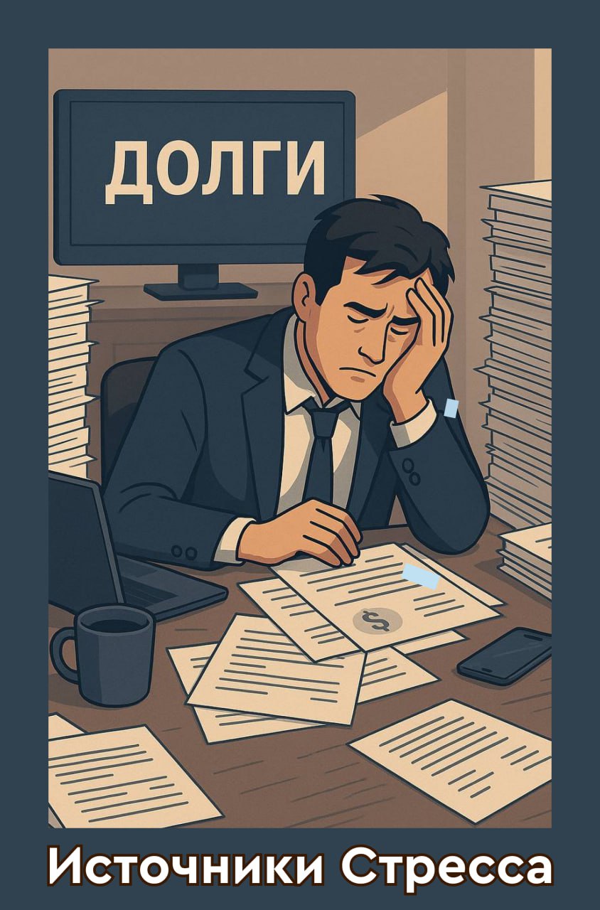 Определены главные источники стресса у предпринимателей Исследование сервиса Моё дело показало что наибольший уровень стресса бизнесу приносят долговая нагрузка и кредиты их назвали 40 участников опроса Ещё 22 предпринимателей отметили рост расходов а столько же экономическую неопределённость Реже всего поводом для беспокойства становятся налоги кассовые разрывы и нестабильные доходы по 5 а снижение спроса тревожит лишь 2 Чтобы адаптироваться к нестабильной экономике большинство предпринимателей выбирают экономию и оптимизацию 62 сокращают расходы 18 временно приостанавливают проекты 48 ищут новые идеи и направления 13 дополнительные источники финансирования 22 обсуждают стратегию с партнёрами или бухгалтером При этом предприниматели всё активнее внедряют финансовое планирование и автоматизацию учёта 58 регулярно анализируют расходы 42 держат резервный фонд треть разделяет личные и бизнес деньги Около 18 инвестируют прибыль в недвижимость или сторонние проекты а 23 пока действуют без чётких финансовых привычек С подушкой безопасности ситуация выглядит так 35 предпринимателей накопили средства как минимум на полгода 38 на 1 3 месяца У каждого десятого накоплений нет вовсе а 8 уже потратили резерв Стресс в бизнесе нередко отражается на команде 38 предпринимателей признались что финансовые сложности влияют на атмосферу 15 были вынуждены задерживать выплаты но столько же стараются держать эмоции под контролем чтобы не передавать тревогу сотрудникам Что помогает сохранять устойчивость и спокойствие 42 финансовое планирование 38 поддержка семьи и партнёров 37 опыт и спокойная реакция на кризисы 30 юмор и самоирония 22 спорт и прогулки 17 медитации и психологи  Практичные советы для предпринимателей 1  Регулярно анализируйте финансы раз в месяц проверяйте доходы и расходы выявляйте лишние траты и корректируйте бюджет 2  Создавайте подушки безопасности разного уровня краткосрочную 1 3 месяца для кассовых разрывов и долгосрочную 6 12 месяцев на непредвиденные ситуации 3  Оптимизируйте рабочее время и делегируйте задачи меньше рутины для себя больше ресурсов для стратегических решений 4  Поддерживайте психологическое здоровье короткие перерывы спорт общение с коллегами и близкими консультации психолога при необходимости 5  Планируйте кризисные сценарии заранее продумывайте шаги при падении спроса задержках платежей или экономической нестабильности 6  Обменивайтесь опытом участвуйте в бизнес сообществах обсуждайте сложные ситуации с опытными коллегами или наставниками 7  Старайтесь диверсифицировать доходы новые направления бизнеса инвестирование в разные проекты чтобы снизить зависимость от одного источника Главный вывод предприниматели всё чаще выбирают рациональные решения планирование создание резервов и диверсификацию доходов Эти инструменты помогают сохранять устойчивость и уверенность даже в изменчивой экономической среде полезное   Предпринимай с нами