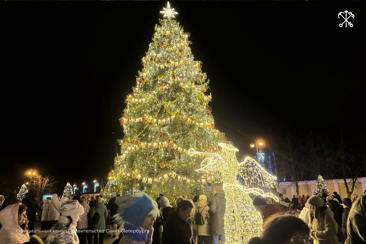 Елка на Якорной площади в Кронштадте поборется за звание лучшей в России Это 15 метровое дерево привезенное из Копорского лесничества Его дизайн посвятили ностальгической эстетике середины прошлого века Проголосовать за новогоднюю красавицу можно здесь Подписаться на НТВ Петербург Буст канала
