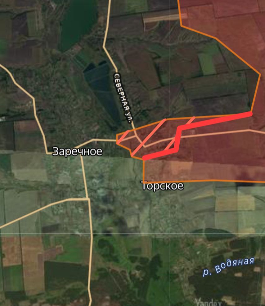 ‼ На Краснолиманском направлении ВС РФ вошли в пгт Кировск/Заречное.