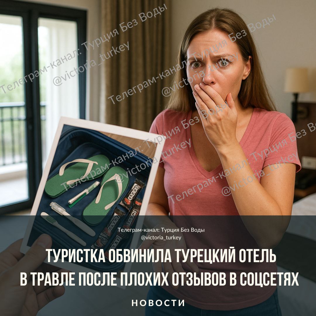 Российская туристка обвинила турецкий отель в травле после плохих отзывов в соцсетях #новоститурции Россиянка, отдыхавшая с семьёй в Турции, обвинила персонал отеля Ma Biche Kemer в Кемере во вторжении в номер и вскрытии её чемодана после негативных отзывов о гостинице. По словам женщины по имени Алёна, инцидент произошёл после того, как она начала критиковать отель в туристических чатах, сравнив пятизвёздочное заведение с советским пансионатом. Семья переехала в Ma Biche Kemer из другого отеля и планировала провести здесь три недели. Женщина активно делилась впечатлениями в мессенджерах, где подробно описывала недочёты сервиса. После одного из таких сообщений, как утверждает Алёна, в её отсутствие в номер проникли неизвестные. Они вскрыли чемодан, обнаружили тапочки, зубные щётки и упаковки кофе из предыдущего отеля и сфотографировали содержимое. Вскоре фотографии появились в туристических группах с подписью «Возмездие». Алёна уверена, что за этим стоят сотрудники отеля — в частности, горничные. Кроме того, она заявила о получении угроз после публикации снимков. Администрация отеля инцидент пока не прокомментировала.