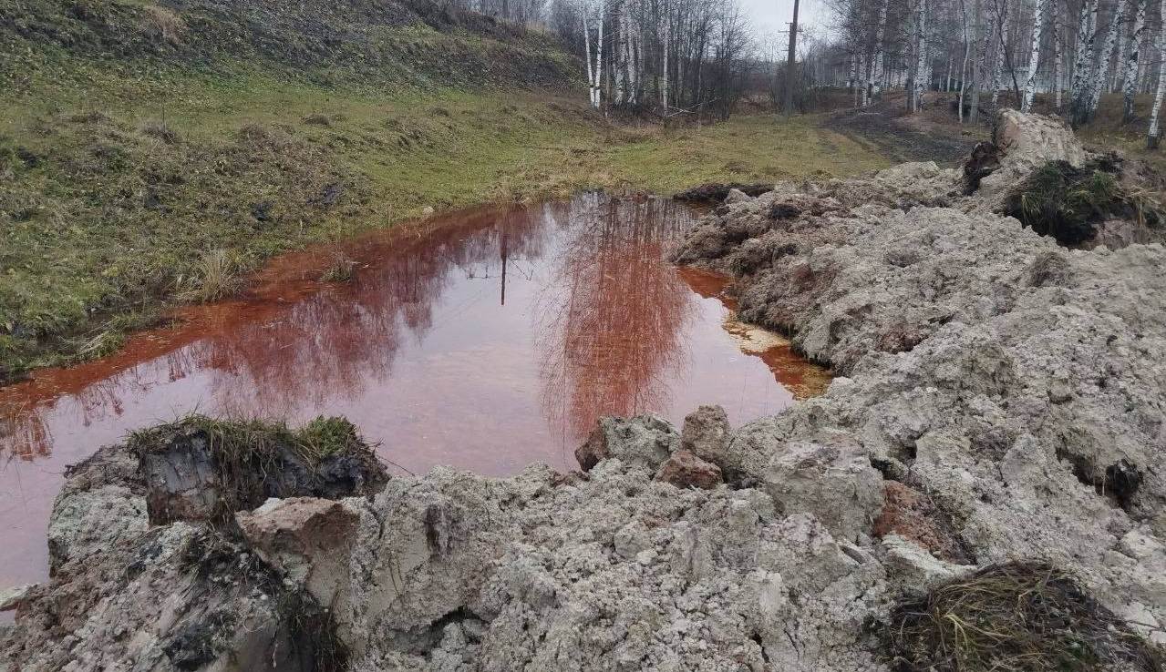 Режим повышенной готовности ввели в Кстовском муниципальном районе из за разлива нефтепродуктов и загрязнения акватории реки Черная Первое обследование территории было проведено 6 ноября Был зафиксирован факт загрязнения водного объекта нефтепродуктами в том числе в районе поселка Черемисское Установлено что источником послужил разлив нефтесодержащей эмульсии в полосе отвода железной дорог на участке Ройка Зелецино Оттуда загрязняющие вещества попали в реку и далее в пруд Был организован отбор проб воды и почвы для лабораторных исследований а также проведены первоочередные работы по сооружению земляной насыпи для предотвращения дальнейшего распространения нефтепродуктов Для локализации угрозы привлечен аварийно спасательный отряд установлены боновые заграждения До конца недели запланированы работы по удалению нефтепродуктов с поверхности воды ОАО РЖД с 12 ноября планирует приступить к работам по локализации и очистке загрязненной территории в полосе отвода железной дороги прокомментировали в Минэкологии Нижегородской области В пресс службе ГЖД также отметили что нарушений в работе тяговой подстанции ОАО РЖД расположенной на данном участке не зафиксировано