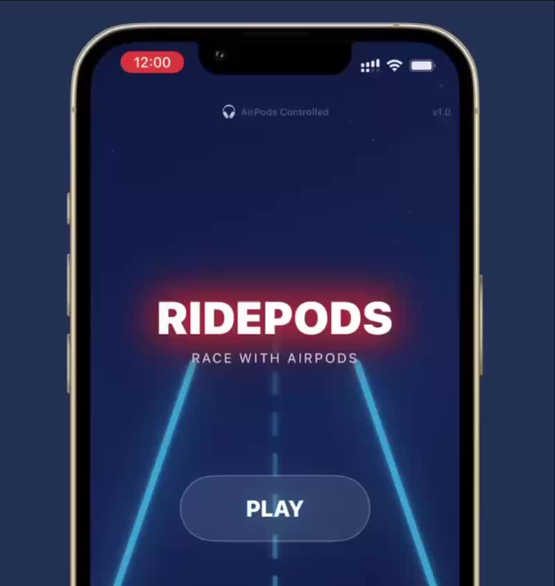 В App Store вышла гоночная игра RidePods с управлением через AirPods