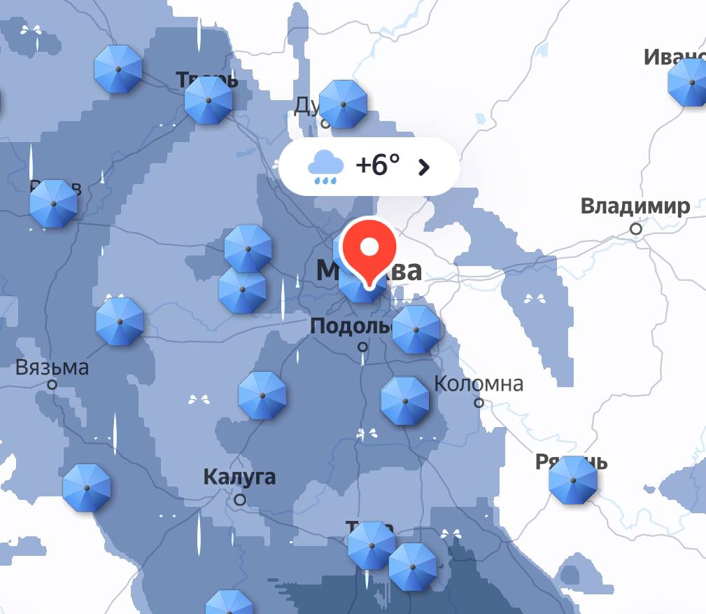 Сегодня Москву накроет сильный ливень   В городе будет влажность 94 и весь день сырая промозглая погода Осадки продолжатся и в ночь на субботу Воздух прогреется до 5 7 градусов Не забываем зонт И возможно лодку Подписаться на Авторадио