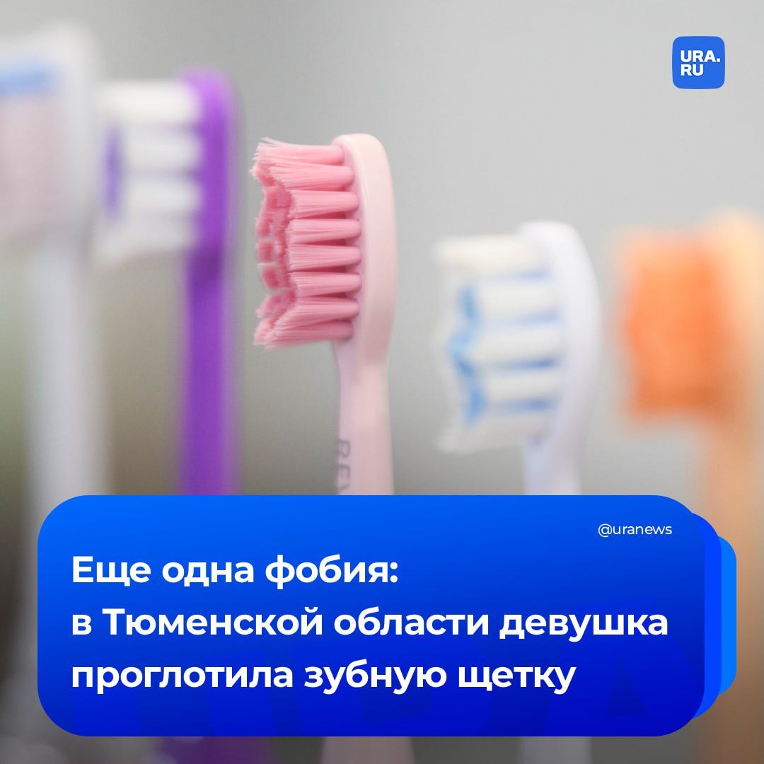 19 летняя девушка случайно проглотила щетку во время чистки зубов Об этом URA RU рассказали в департаменте здравоохранения Тюмени Пострадавшую экстренно госпитализировали Фельдшер отметил что чаще всего случайно проглоченные предметы выходят естественным путем Но если наблюдается затрудненное дыхание посинели губы и сложно говорить это значит что инородное тело могло попасть в дыхательные пути Подписаться на URA RU мы в MAX