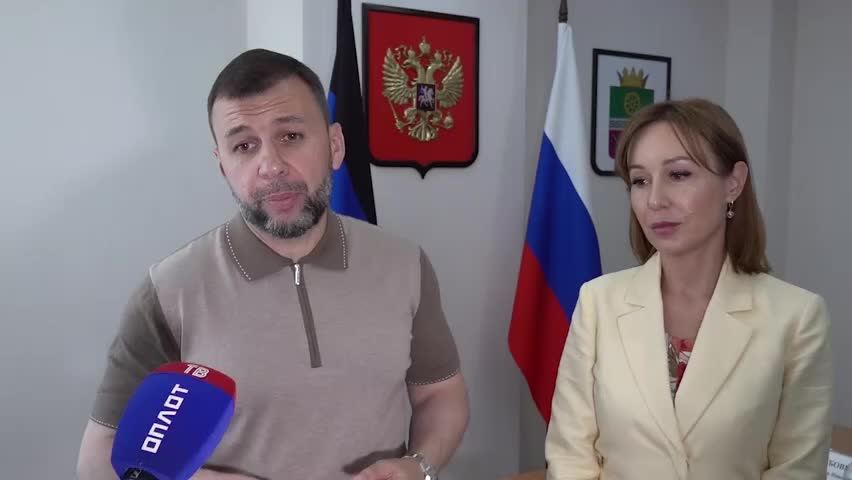Пушилин и Саттарова обсудили мастер-планы для Донецко-Макеевской агломерации