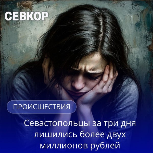 За три дня девять севастопольцев стали жертвами дистанционных мошенников Они потеряли в общей сложности 2 миллиона 383 тысячи рублей Так 29 летнему местному жителю позвонил якобы сотрудник ФСБ и под предлогом перевода денег на специальный счет он лишился 978 тысяч рублей По схожей схеме 41 летняя женщина перевела 155 тысяч рублей 50 летнему мужчине позвонил сотрудник Роскомнадзора который заявил что тот фигурирует в деле о пособничестве терроризму Так он потерял 119 тысяч рублей Мошенники под предлогом неразглашения персональных данных родителей убедили 20 летнюю девушку перевести 755 тысяч рублей 54 летняя женщина поверив в необходимость защиты своего банковского счета лишилась 94 тысяч рублей А 24 летний молодой человек под предлогом декларирования доходов перевел мошенникам 1 миллион 80 тысяч рублей Параллельно продолжали работать и более традиционные схемы обмана 20 летняя девушка желая арендовать квартиру на интернет площадке перевела 102 тысячи рублей но ключи так и не получила 40 летняя жительница города покупая дубленку в сети потеряла 6 тысяч рублей 20 летний мужчина искавший в соцсети АКПП для автомобиля перечислил продавцу 54 тысячи рублей и остался без денег и без запчастей Севкор теперь в MAX Читайте Севкор