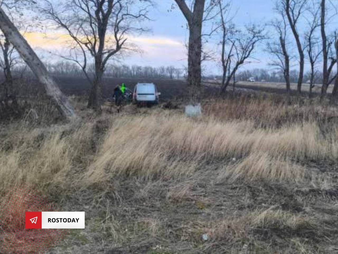 56-летний водитель погиб, врезавшись в дерево на дороге Егорлыкская – Сальск.  Предположительно, мужчине стало плохо за рулем. Из-за этого он свернул с дороги в поле, где врезался в дерево.    Новости Ростова