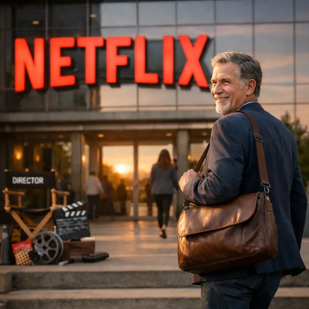 Сооснователь Netflix Рид Хастингс официально покидает компанию после почти 30 лет работы Хастингс который был генеральным директором с 1999 по 2023 год и затем стал председателем не будет переизбираться в Совет директоров на ежегодном заседании в июне В своем заявлении он отметил что его вклад в Netflix заключался не в отдельных решениях а в создании культуры ориентированной на радость пользователей Новости пришли в рамках отчета о доходах Netflix за первый квартал 2026 года PRO AI OFFICIAL