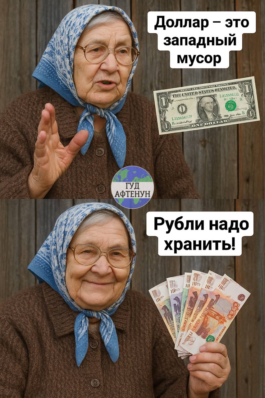 6/10 россиян уверены, что сбережения целесообразнее всего хранить в рублях — SuperJob Альтернативные валюты пользуются меньшим спросом: 37% опрошенных допускают возможность копить в долларах, 28% - в евро, а 23% - китайских юанях. Гуд Афтенун Новости