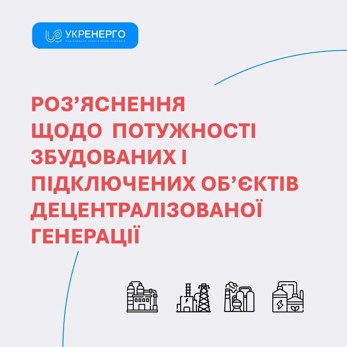 "Укрэнерго" отрицает, что из обещанного Зеленским гигаватта созданной генерации электроэнергии построить удалось лишь 13%, о чем сообщал нардеп Железняк.  В компании говорят, что эти данные "не окончательные", поскольку не учитывают распределенную газовую генерацию, которая подключена к внутренним сетям потребителей и не выдает мощность в энергосистему Украины.  Не учтена общая мощность газовых установок, используемых потребителями исключительно в качестве резервных генераторов. А также нет данных о построенных и подключенных, но официально еще не введенных в эксплуатацию генерирующих мощностей.  Сайт "Страна"   X/Twitter   Прислать новость/фото/видео   Реклама на канале   Помощь