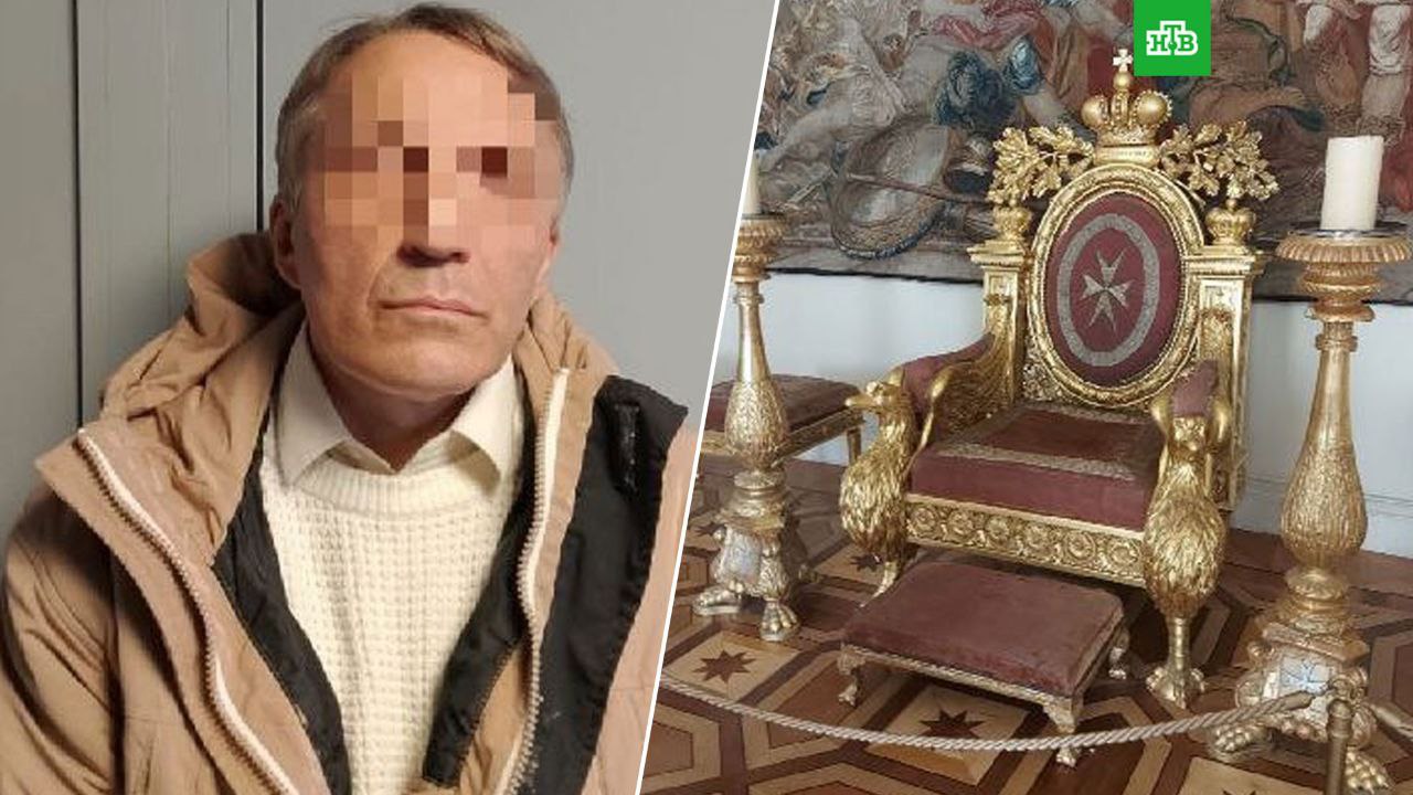 Эрмитаж будет судиться с посетителем музея Александром Дробышевым который весной сел в трон магистра Мальтийского ордена и испортил ценный экспонат XVIII века Не обращая внимание на замечание смотрителей мужчина встал ногами на золоченую скамью и примостился на сиденье Ткань на троне была порвана а сиденье деформировано По оценке эрмитажных экспертов реставрация будет стоить около 850 тыс рублей Предварительное судебное заседание должно состояться 26 января Подписаться на НТВ Петербург Буст канала