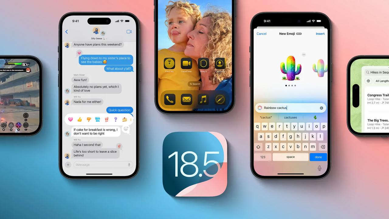 Apple выпустила стабильные версии прошивок iOS 18.5, iPadOS 18.5, macOS 15.5 Sequoia, watchOS 11.5, tvOS 18.5 и visionOS 2.5 уже доступны для установки. Что нового: новые обои, доработки в фирменном приложении Apple Mail, уведомления для родителей, спутниковая связь для iPhone 13 для абонентов из США и исправления. Подробнее о всех изменениях мы писали тут: rozetked.me/news/39061