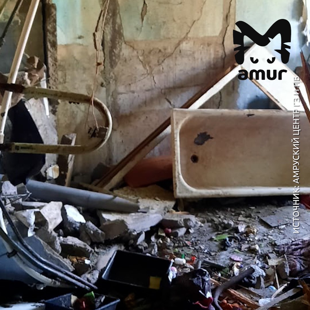 Водонагреватель взорвался в квартире в Амурской области. Серьёзно пострадал пенсионер, он в больнице. Жилплощадь в Пригородном буквально разворотило. Проживало там четверо, травмы получил дедушка, его увезли на скорой. По информации от МЧС, досталось и соседям по стояку — повреждены ещё две квартиры. Сейчас эксперты выясняют, что именно там произошло, а спасатели разгребают последствия.