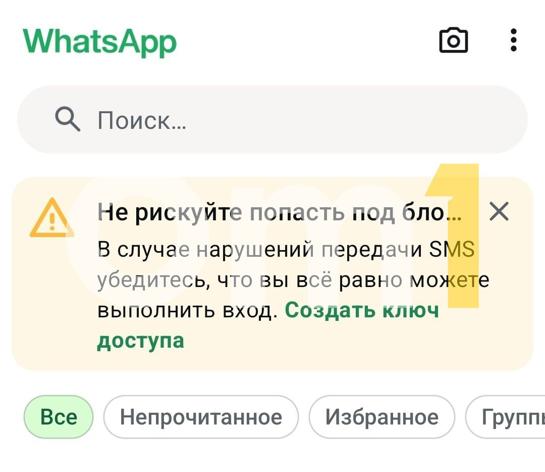 WhatsApp предлагает россиянам привязать email для входа в аккаунт Мессенджер WhatsApp рассылает пользователям в России уведомления с предложением привязать электронную почту как альтернативный способ входа и восстановления доступа к аккаунту Согласно сообщениям мессенджера привязка email позволит пользователям входить в учетную запись без SMS и телефонных звонков Компания утверждает что это снизит риск потери доступа к аккаунту Информация о новой функции начала появляться в начале ноября однако массовая рассылка уведомлений началась только сейчас Принадлежит корпорации Meta признанной экстремистской и запрещенной на территории РФ Om1 Омск в MAX