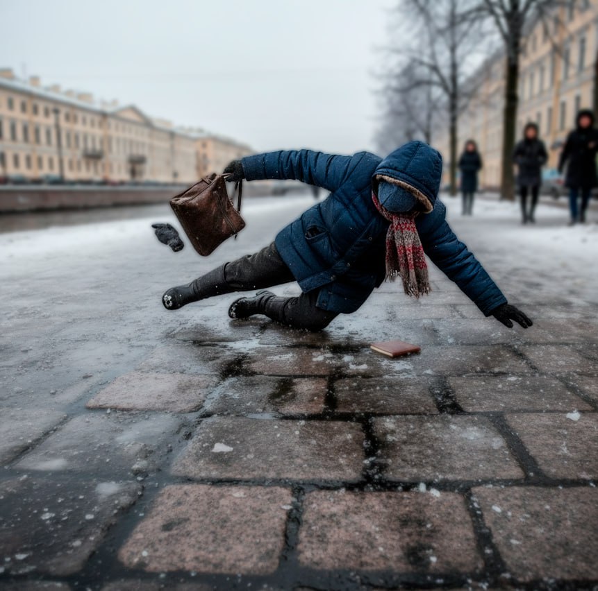 Пенсионерка получила 300 тысяч за падение на неубранном льду в Петербурге 65 летняя жительница упала у дома 12к1 на Комендантской площади 16 января 2024 года из за гололеда который не убрали вовремя О подробностях инцидента и решении суда сообщила пресс служба Прокуратуры Санкт Петербурга Ответственной за уборку признали АО Коломяжское Суд встал на сторону пенсионерки компания уже выплатила 300 тысяч рублей ИИ Читай нас в MAX Читай нас в Telegram