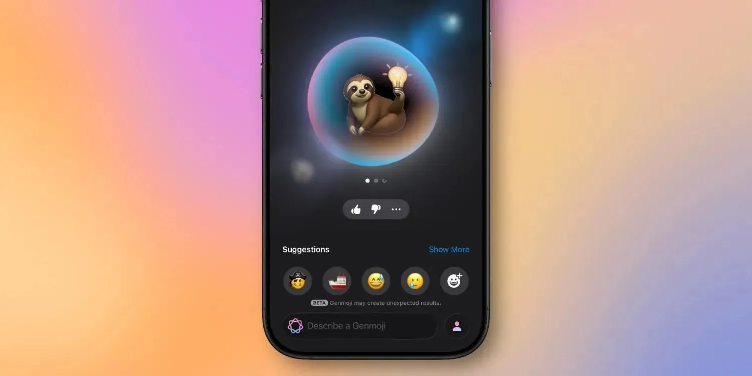 Apple придумала как заставить людей пользоваться Genmoji iPhone начнёт сам предлагать эмодзи на основе фото и фраз Компания хочет сделать Genmoji более заметными и полезными Вместо того чтобы заставлять пользователя каждый раз самому придумывать запрос iOS 27 сможет предлагать варианты автоматически Судя по найденной настройке в клавиатуре функция будет опциональной Её можно будет отключить   www iphones ru 1372456 новости iphonesru