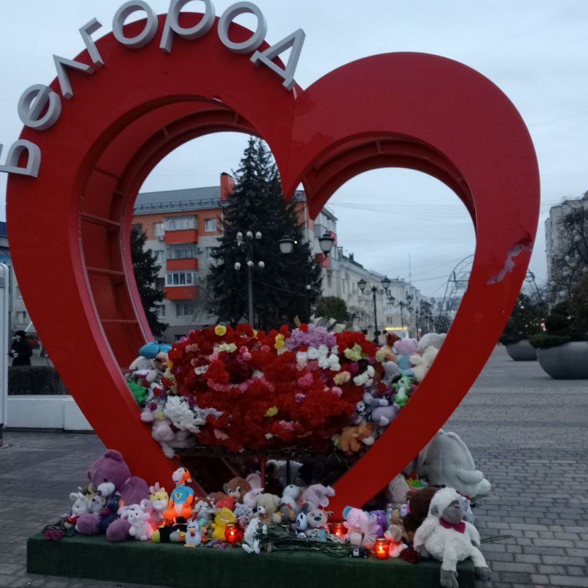 В Белгороде пройдут общественные слушания по поводу установки памятника погибшим при обстрелах белгородцам.  Как сообщили в мэрии, слушания пройдут 14 марта в 18:00 у кинотеатра «Победа».  • В конце февраля губернатор Белгородской области представил проект памятника, который собираются установить на месте посечённой при обстреле 30 декабря 2023 года инсталляции «Сердце». Арт-объект стал народным мемориалом, куда люди приносят цветы, свечи и игрушки.  • Горожане выступили против сноса «Сердца» и предложили властям найти другое место для установки памятника, чтобы сохранить инсталляцию. В ответ Вячеслав Гладков заявил, что арт-объект временный и «разрушится со временем».    Подписаться на «Пепел»