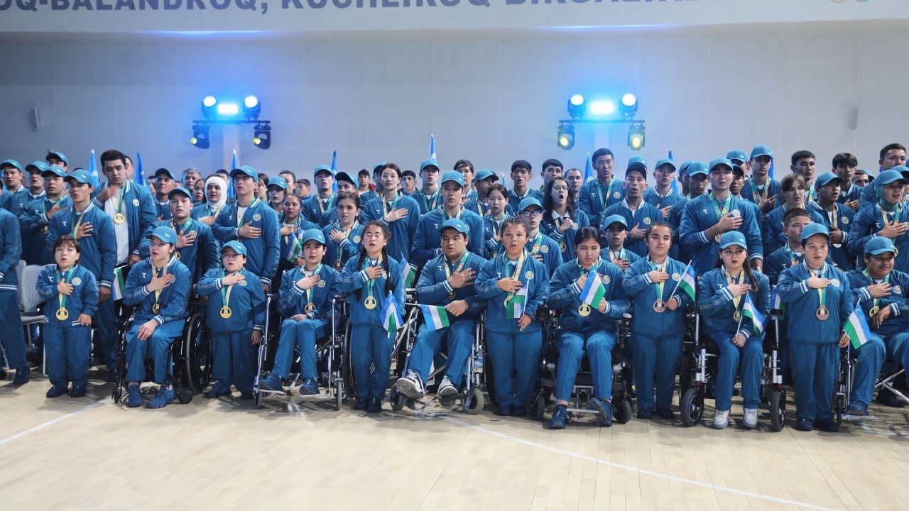 Юношеская сборная Узбекистана заняла первое место на Параазиатских играх в Дубае Сборная страны завоевала 197 медалей и вернулась в Ташкент где спортсменов торжественно встретили официальные лица uznews uz ru news 105703 uznews