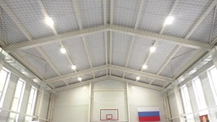 Открытие первого крытого спортзала в поселке Известковый