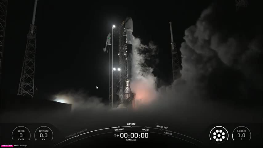 SpaceX успешно запустил Falcon 9 с 27 спутниками Starlink