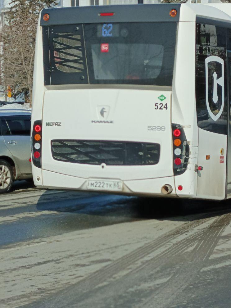 «Я махала — он сбежал»: водитель автобуса закрыл двери перед носом женщины в Южно-Сахалинске  Жительница областного центра Ирина пожаловалась на водителя пассажирского автобуса № 62. По ее словам, мужчина проигнорировал требование об остановке и не захотел открывать дверь. Жалоба на работу общественного транспорта появилась на портале Сахалин.онлайн.   Инцидент произошел 12 марта в районе остановки «Чехов-центр».    «Проигнорировал требование остановиться ,начал медленно отъезжать. Я махала руками, затем ладонью постучала по борту, бежала за автобусом, но он так и не открыл дверь. При ожидании зеленого цвета светофора на просьбу открыть дверь водитель сказал нет. Я ему сообщила, что когда он отъезжал от остановки, я просила остановиться. Его ответ был — ну и что»,  — пожаловалась женщина.   В администрации Южно-Сахалинска сообщили, что им известо о проблеме. Специалисты разбираются в ситуации, устанавливают все детали случившегося.   ———    :     Прислать нам новость: