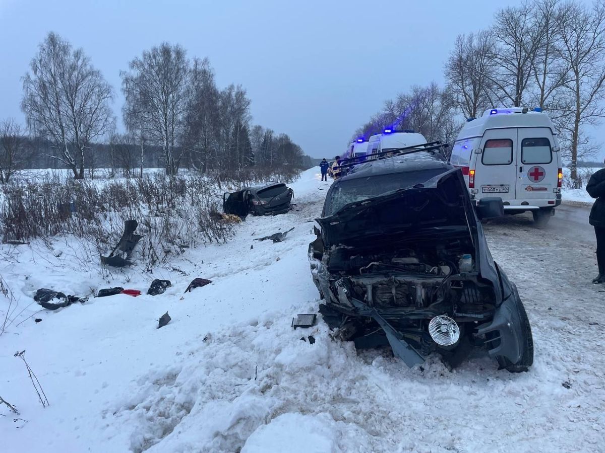 Двое детей погибли в ДТП в Калужской области Смертельная авария произошла днем 7 января на 18 километре трассы Калуга Ферзиково Таруса Серпухов в Ферзиковском округе Там столкнулись Suzuki и Mazda Как сообщают в прокуратуре Калужской области в ДТП погибли два несовершеннолетних из салона Mazda На месте трагедии сейчас работают правоохранители
