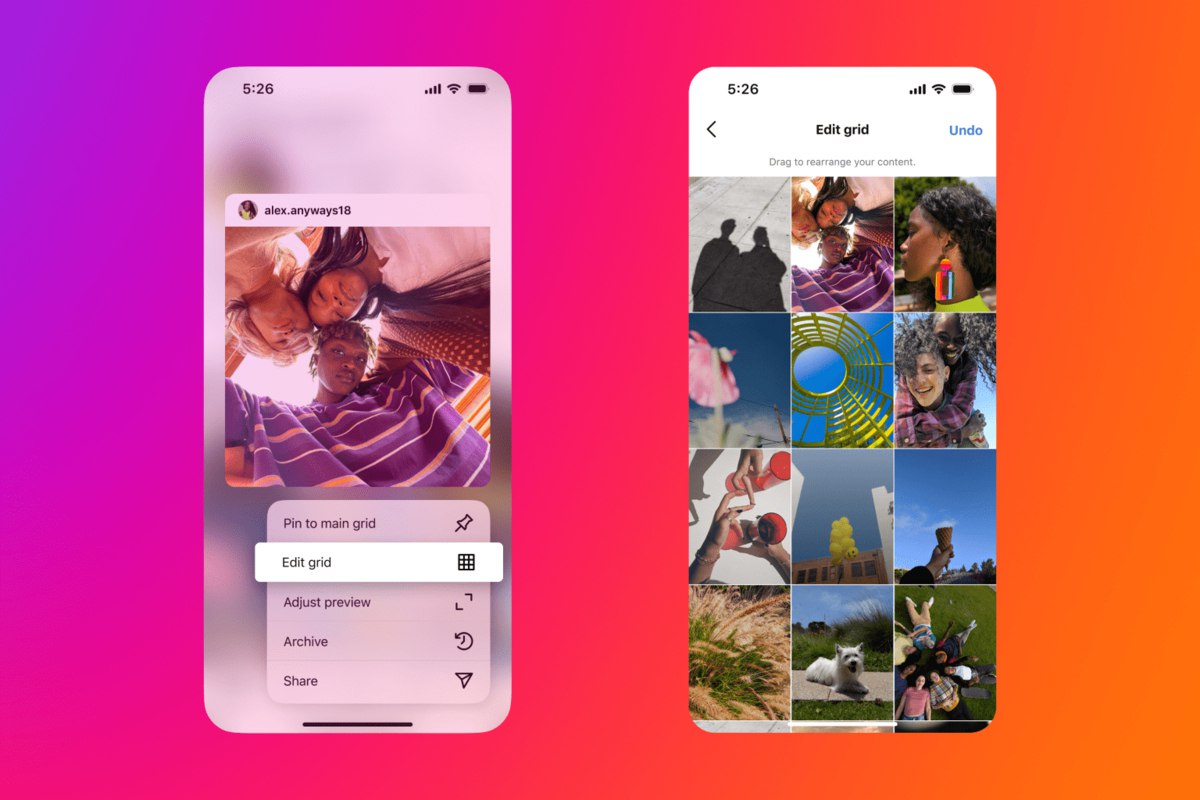 Запрещённый в России Instagram разрешит пользователям менять порядок постов в профиле. Функцию начали тестировать ещё в 2022 году, но так и не запустили. Сейчас публикации в соцсети отображаются только в хронологическом порядке vc.ru/social/2041479
