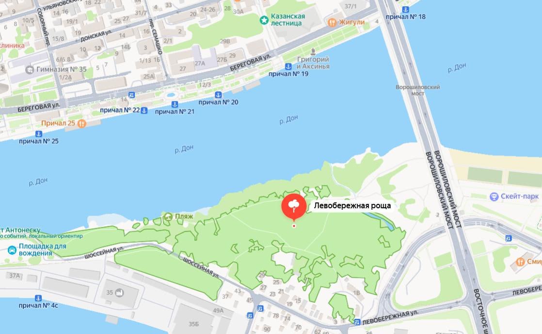 В Ростове застройщики предложили отдать им землю Левобережной рощи под ЖК  В Ростове-на-Дону застройщики обратились к правительству региона с просьбой отдать им территорию Левобережной рощи под строительство. С инвестиционным проектом выступило ООО «СЗ «ДонСити». Об этом сообщается на сайте правительства донского региона.    По информации источника, застройщик подал заявление о признании «масштабного инвестиционного проекта» в границах ул. Шоссейной в Ростове-на-Дону. Также компания планирует здесь не только построить новое многоквартирное жилье и обустроить инфраструктурные объекты, но и создать рекреационную зону и набережную западнее Ворошиловского моста.    Застройщик в свою очередь уверен, что представленный им проект отвечает необходимым критериям масштабного инвестпроекта. В случае, если это подтвердится, то земля ему будет предоставлена в аренду без проведения торгов. Это означает, что в дальнейшем как минимум 5% выстроенной жилой недвижимости отойдет в муниципальную собственность.    Судя по данным сервиса «Контур», ООО «СЗ «ДонСити» находится на этапе ликвидации. При этом в роли ее учредителей выступают владельцы ООО «СЗ „Ростовстрой“» Аслан Джиоев и ООО «Лернако» Арташес Арутюнянц.   Подписаться на "Новости Ростова"    Прислать новость