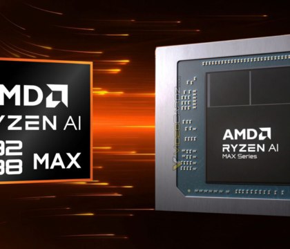 AMD представила гибридные чипы Ryzen AI MAX 392 и Ryzen AI MAX 388 с встройкой Radeon 8060S Компания AMD расширила линейку гибридных процессоров Strix Halo за счет двух новых моделей Первой их них является Ryzen AI MAX 392 Данный чип получил 12 процессорных ядер 24 потока пиковую тактовую частоту в 5 ГГц 76 МБ кэш памяти нейронный блок на базе архитектуры XDNA 2 с производительностью 50 TOPS и мощную интегрированную графику Radeon 8060S с 40 вычислительными блоками RDNA 3